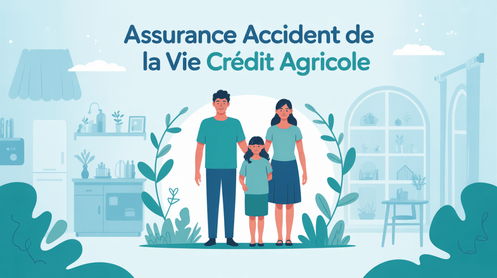 assurance accident de la vie credit agricole famille protégée