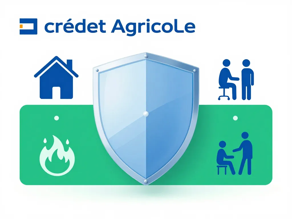 diagramme assurance accident de la vie credit agricole couverture