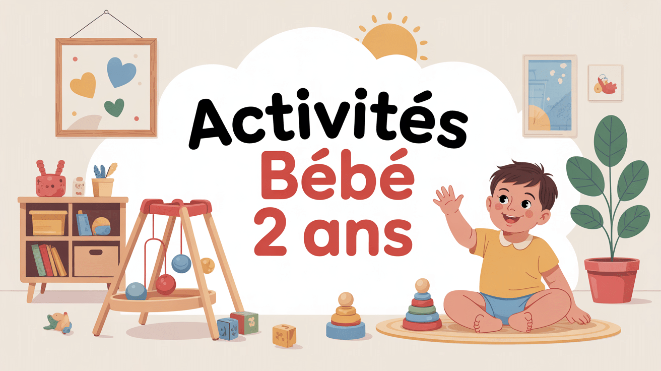 activités bébé 2 ans enfant joue à la maison