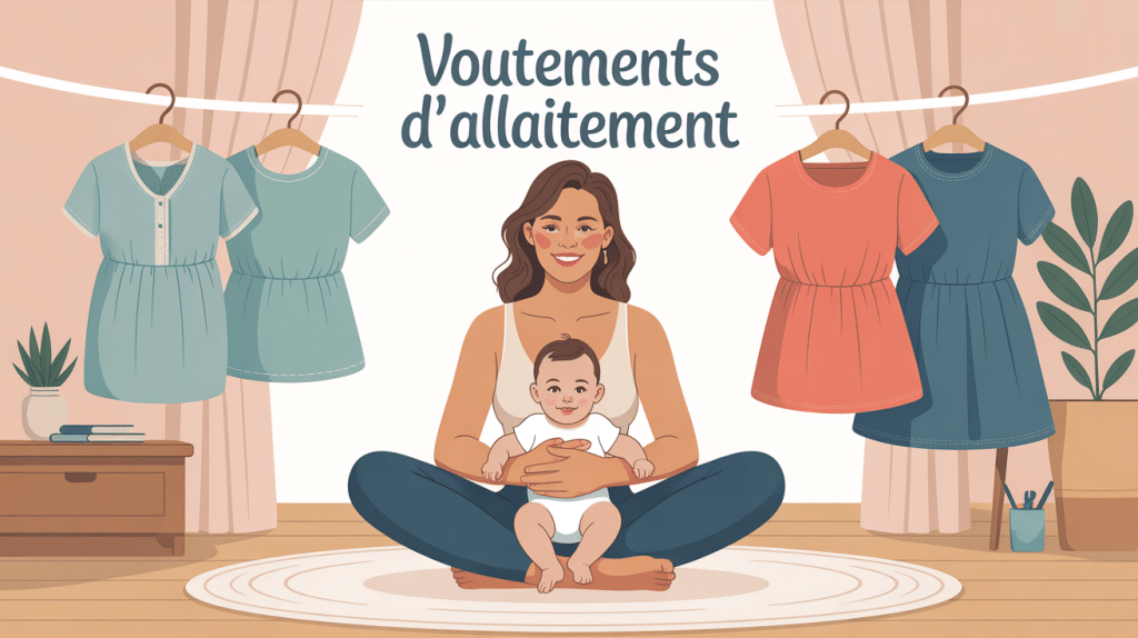 allaitement vetement mère stylée et bébé