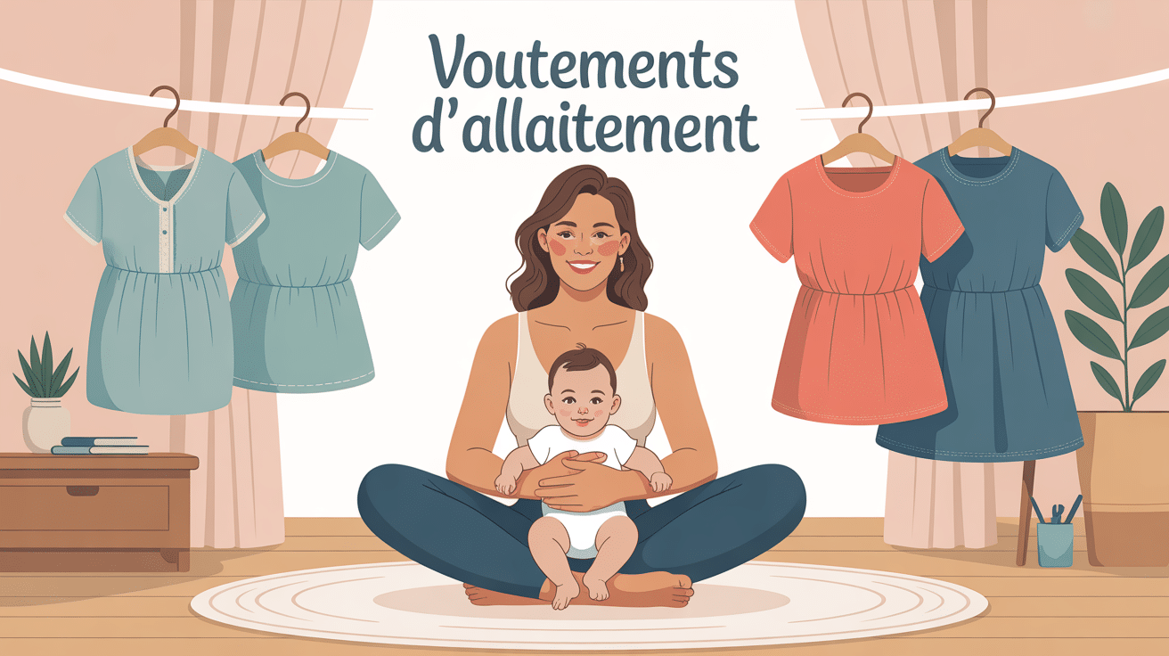 allaitement vetement mère stylée et bébé