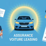 Illustration assurance voiture leasing protection