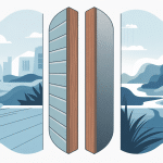 Illustration cloison phonique coupe sonore