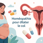 homéopathie pour dilater le col avis image femme enceinte granules