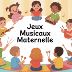 jeux musicaux maternelle enfants instruments salle