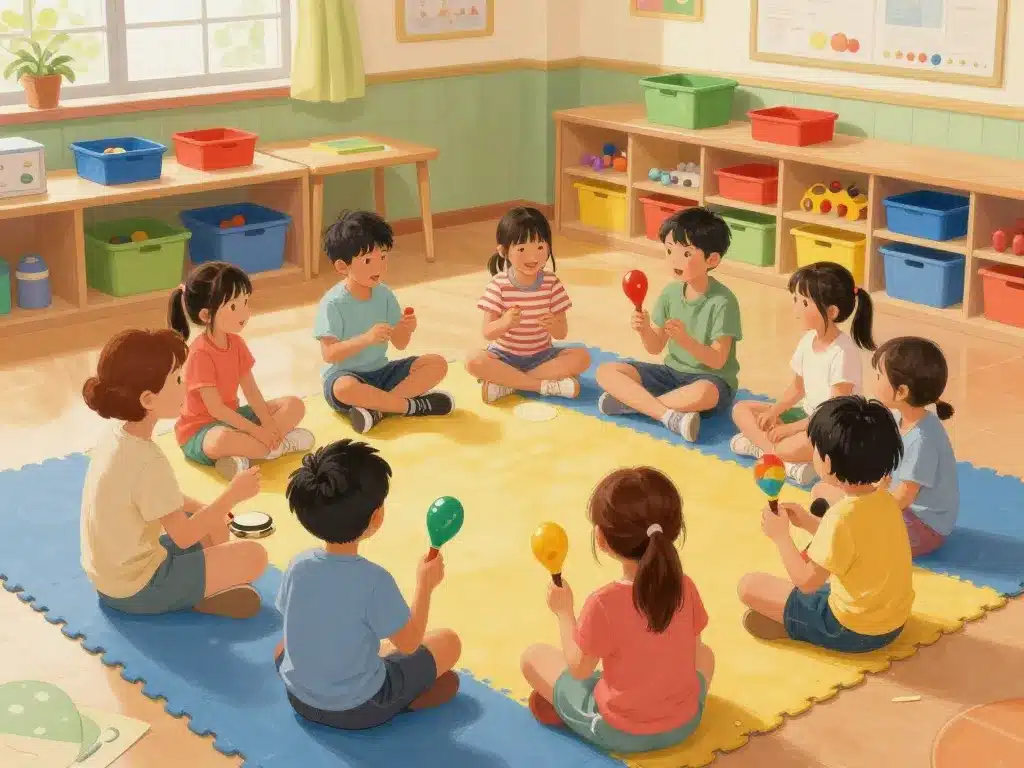 jeux musicaux maternelle espace instruments