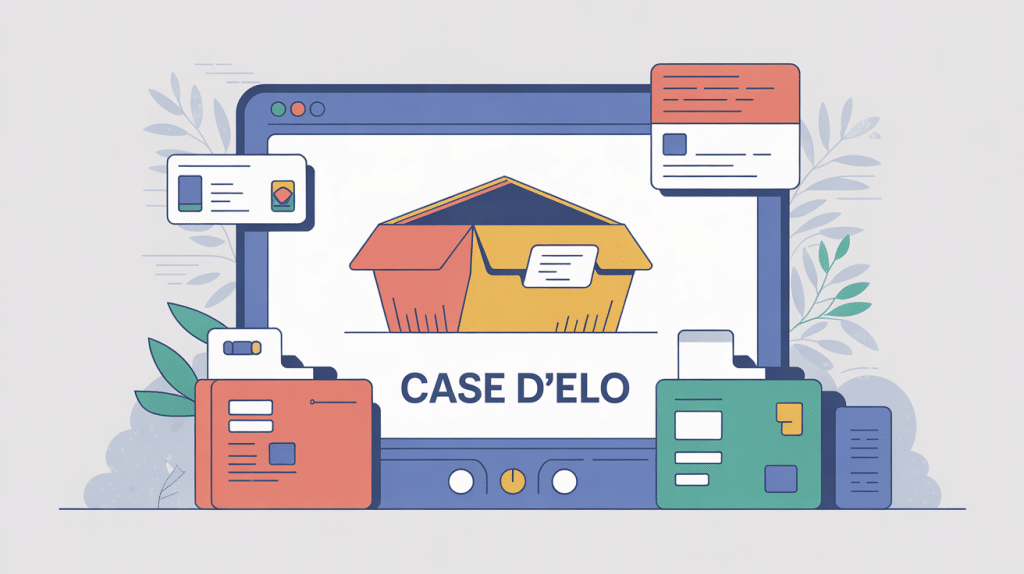 Illustration principale la case d elo démarches numériques