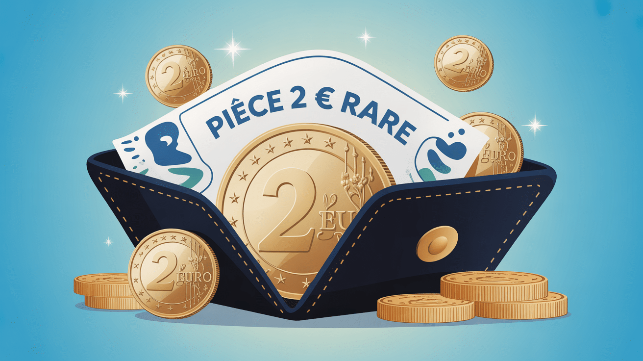 illustration piece 2 e rare portefeuille découverte