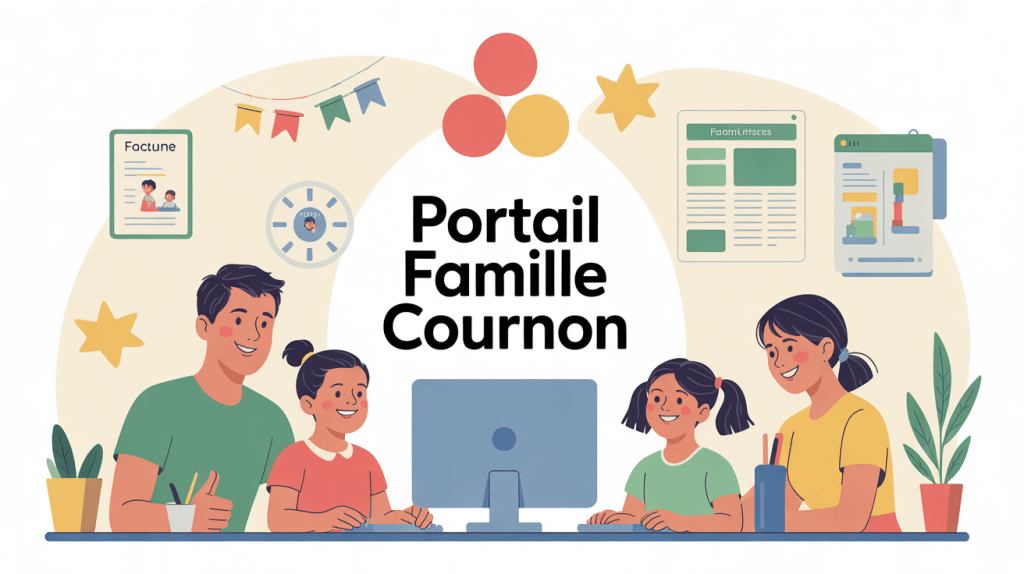 illustration portail famille cournon