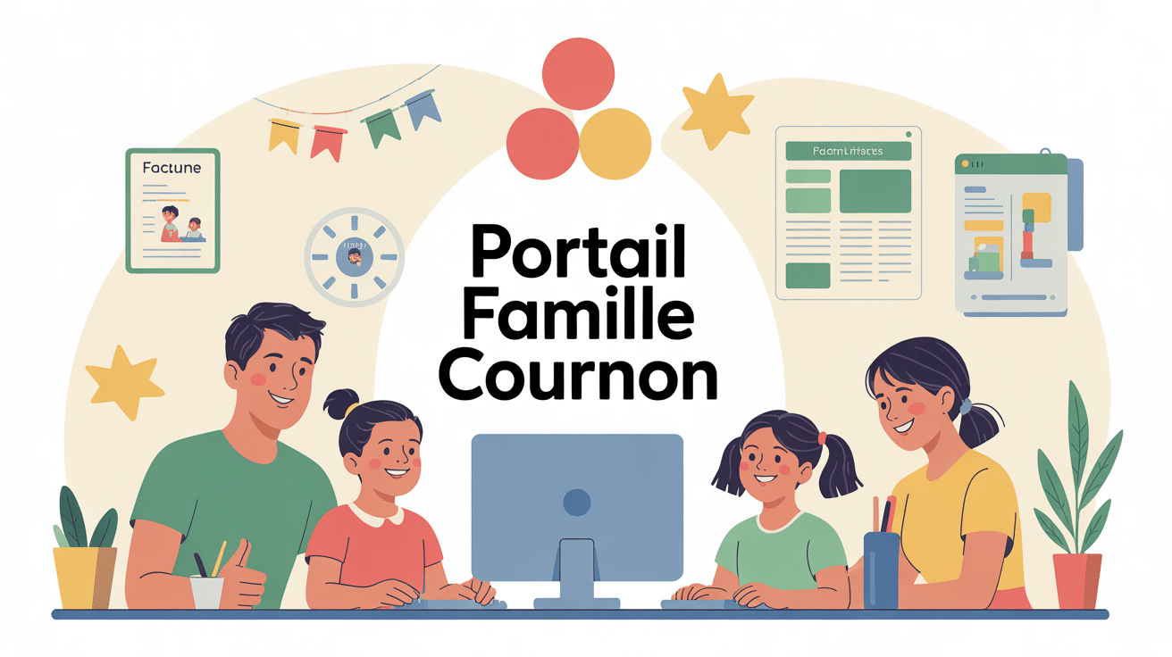 illustration portail famille cournon