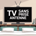 tv chambre sans prise antenne dans chambre design