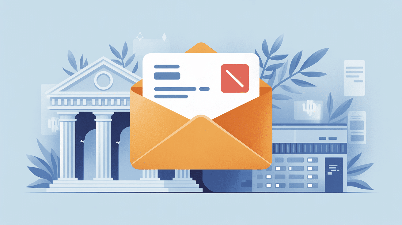 illustration virement refusé par la banque du bénéficiaire moderne