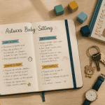 babysitting comment faire organisation astuces table