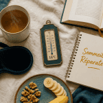 comment trouver le sommeil rapidement tasse tisane masque sommeil thermomètre livre