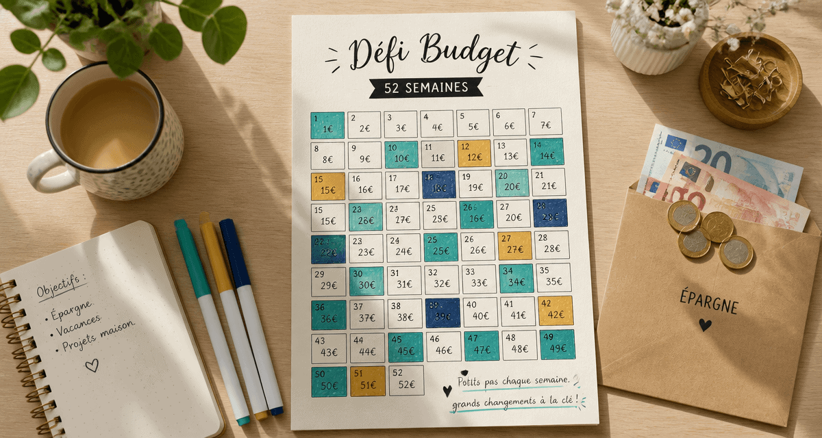 défi budget à imprimer gratuit tracker euros