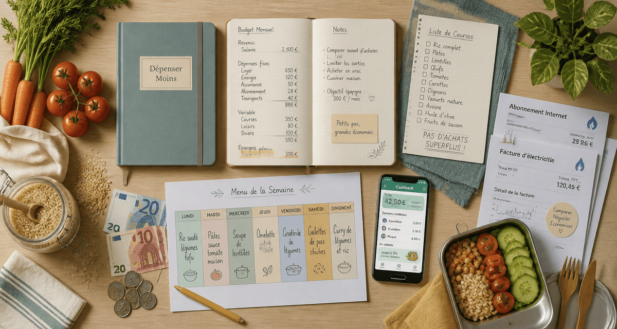 depenser moins table astuces budget factures
