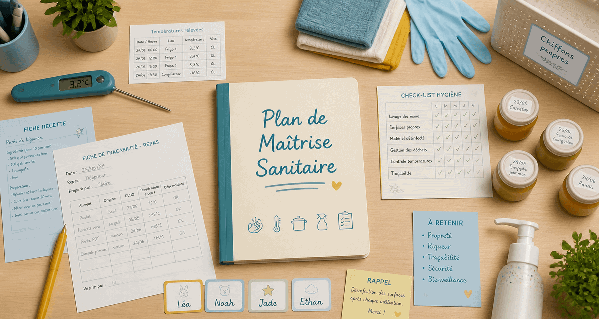 haccp en creche pdf outils plan de travail