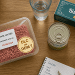 j ai mange un aliment perime que faire aliments sur table