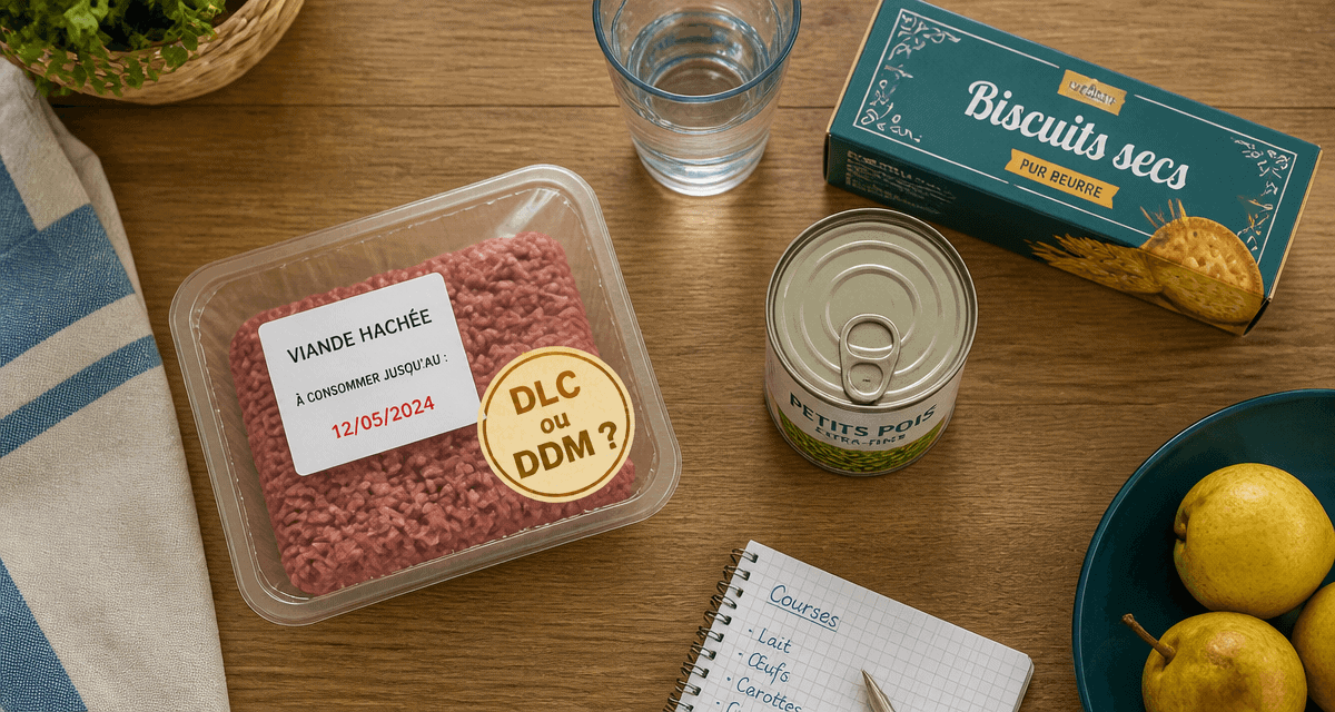 j ai mange un aliment perime que faire aliments sur table