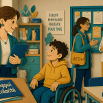 élève handicap pas aesh aide humaine classe
