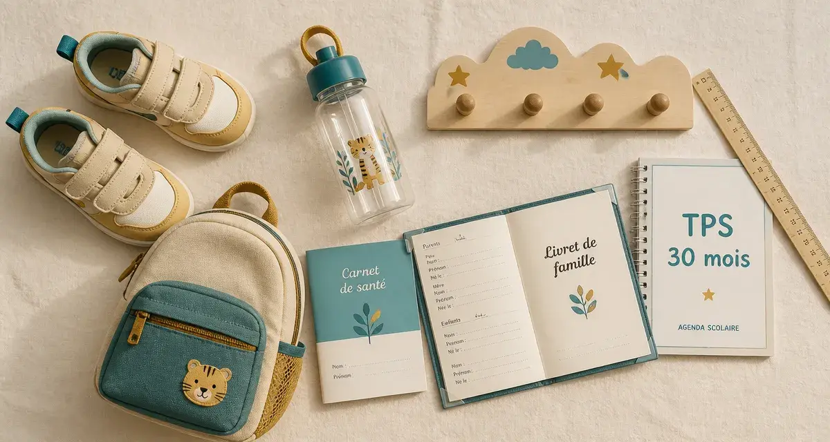 Entrée en maternelle à 2 ans et demi : TPS 30 mois, préparation avec carnet de santé