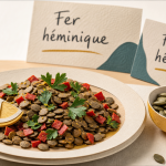 Liste d aliments riche en fer : lentilles et graines de courge riches en fer