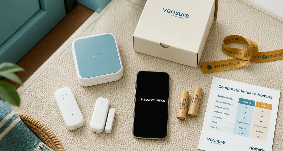 Verisure ou Homiris : comparatif télésurveillance