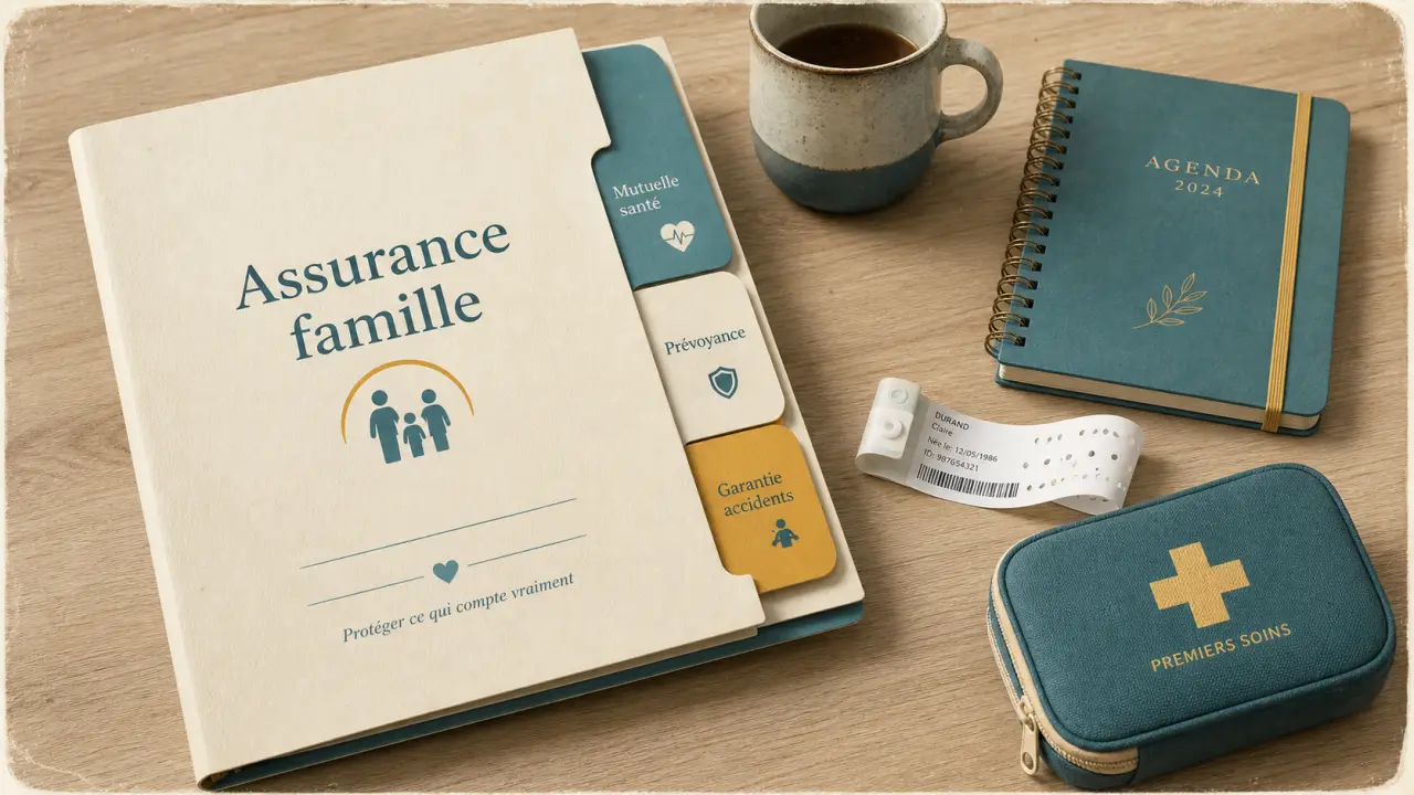 Assurances familiale : mutuelle santé et prévoyance, garanties accidents à vérifier
