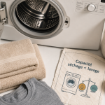 Avis lave linge sechant : lave-linge séchant compact en buanderie