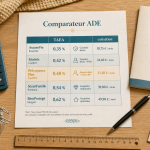 Comparateur assurance ade : tableau TAEA, cotisation, garanties et changement d’assurance