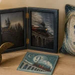 Décoration Harry Potter pour chambre avec lampe Hedwige Serdaigle et Golden Snitch