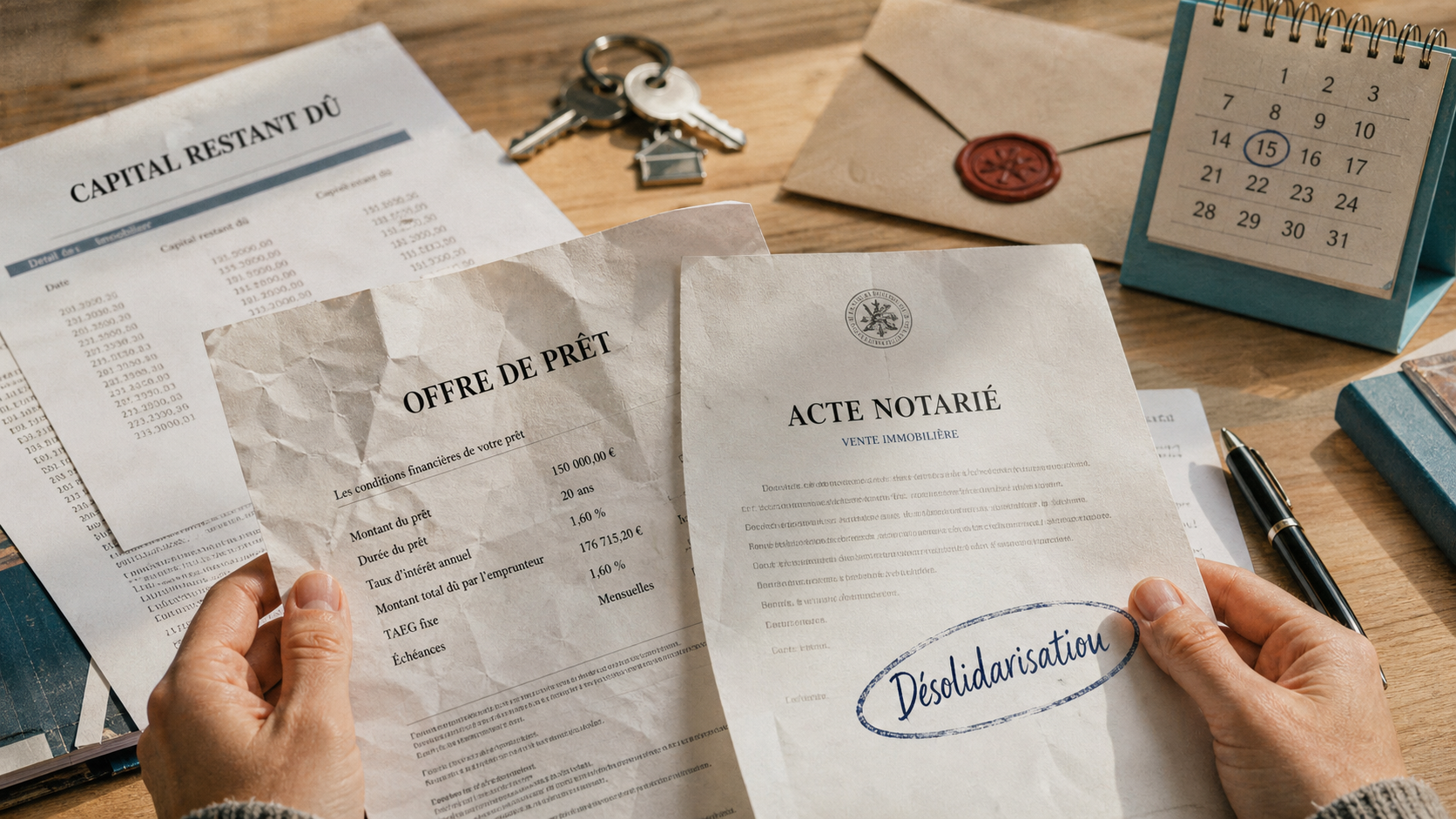 Divorce et crédit immobilier en cours : désolidarisation et vente/rachat