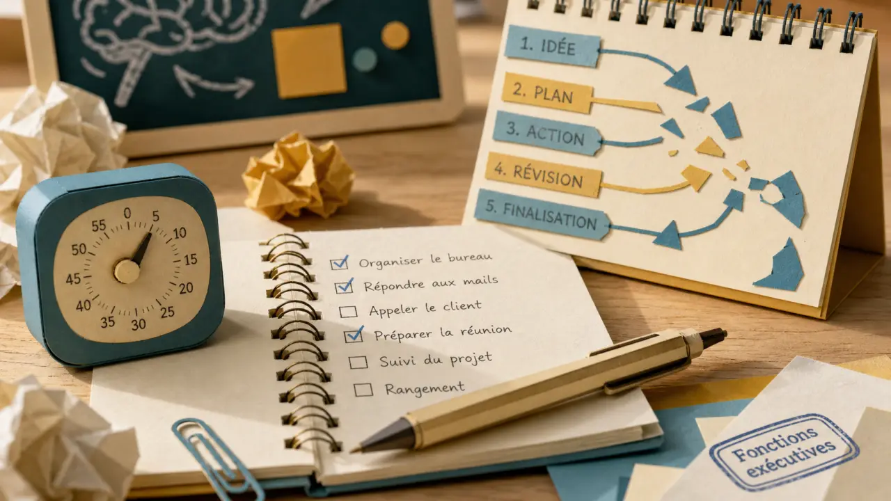 Dys exécutif : checklist, minuteur et planification perturbée