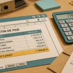 Feuille de calcul solde de tout compte : net à payer
