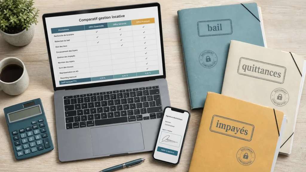 Gestion locative en ligne comparatif : logiciel, agence, gestion seule