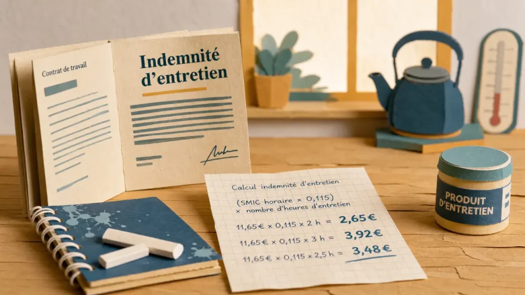 indemnité entretien assistante maternelle