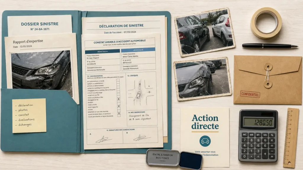 Recours contre assurance adverse : courrier recommandé, médiation ou tribunal