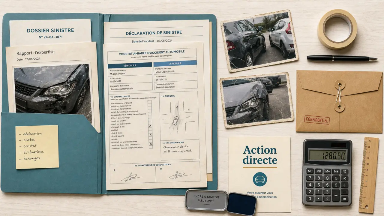 Recours contre assurance adverse : courrier recommandé, médiation ou tribunal