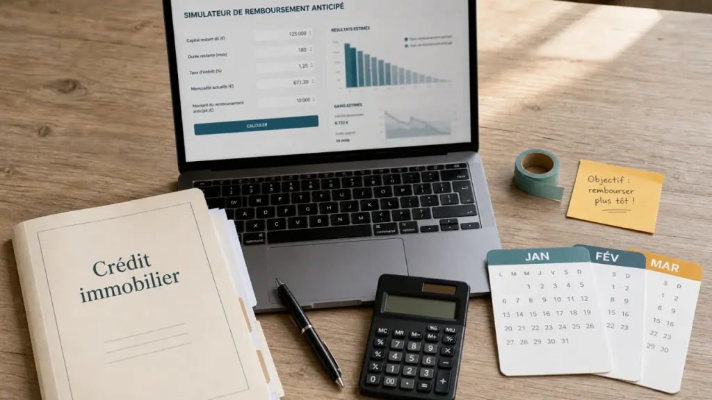 IRA, durée ou mensualité : ce que calcule vraiment un simulateur de remboursement anticipé