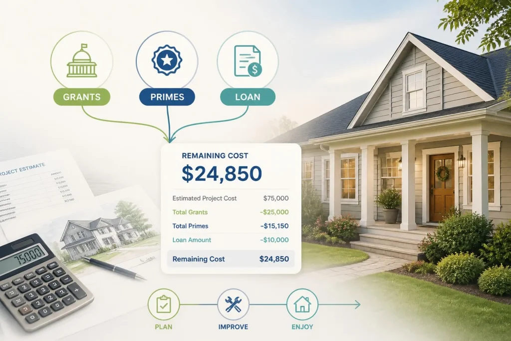 Aides, prêts et reste à charge : comment financer sereinement la rénovation de votre maison