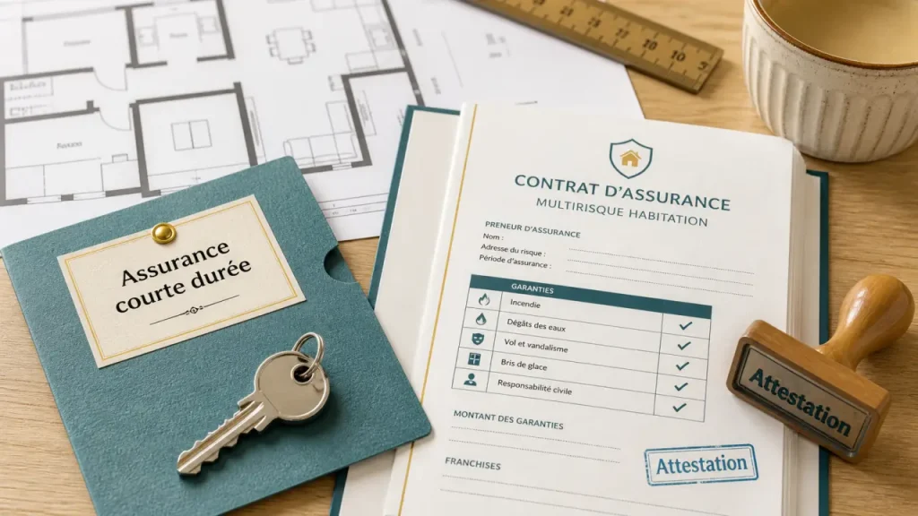 Assurance habitation courte durée : quand le bail l’impose et quand la garantie villégiature suffit
