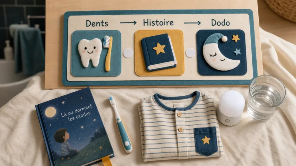 Routine du soir enfant : 1 h sans écrans et 8 étapes pour un coucher plus calme