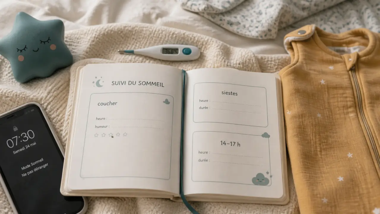 Temps sommeil bébé 3 mois : 14 à 17 h, siestes et réveils nocturnes