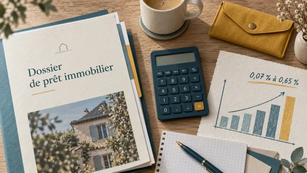 Le taux d’assurance de prêt immobilier en 2021 variait de 0,07 % à 0,65 % selon l’âge